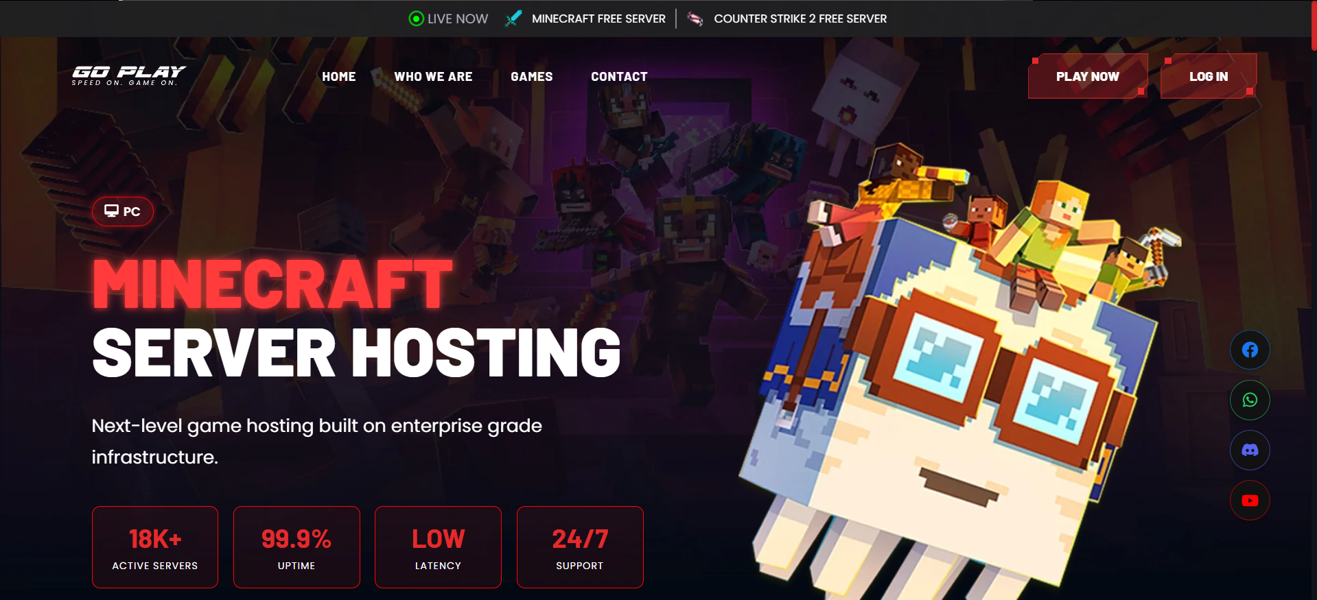 GoPlay PK Minecraft Server